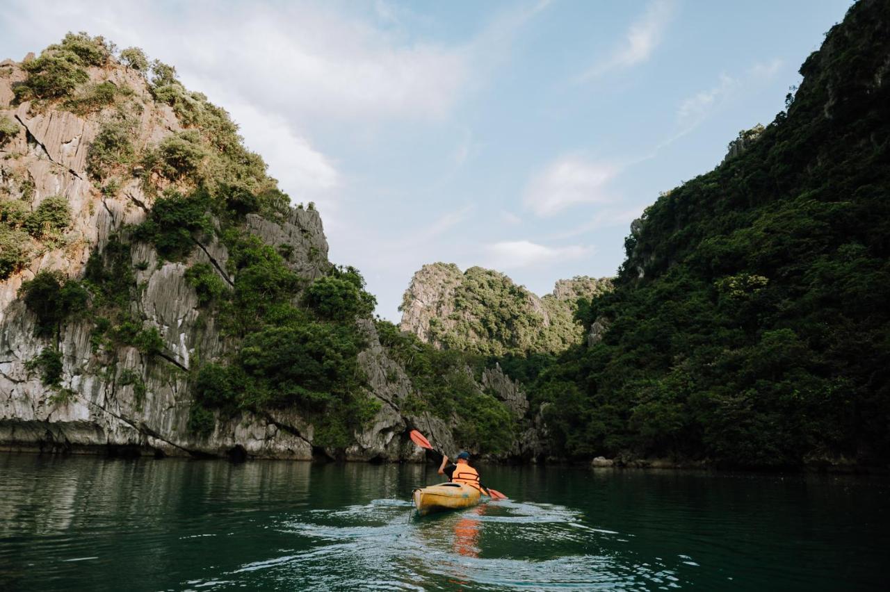 Cat Ba Bay Cruises Dong Khe Sau Exterior foto