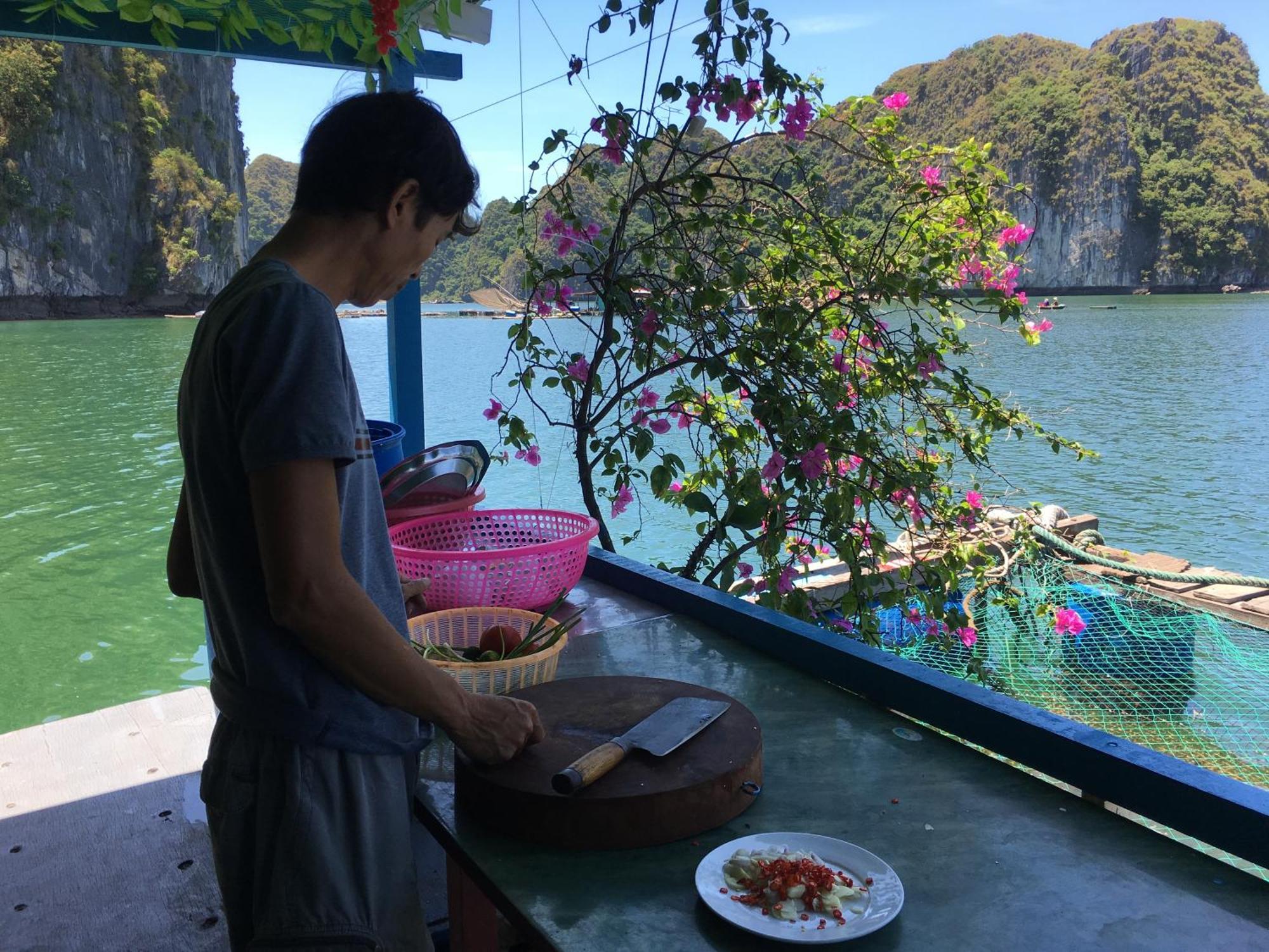 Cat Ba Bay Cruises Dong Khe Sau Exterior foto