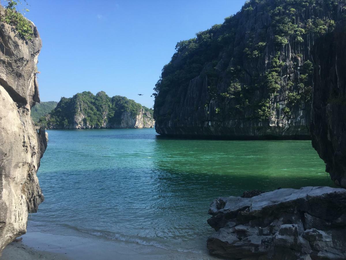 Cat Ba Bay Cruises Dong Khe Sau Exterior foto