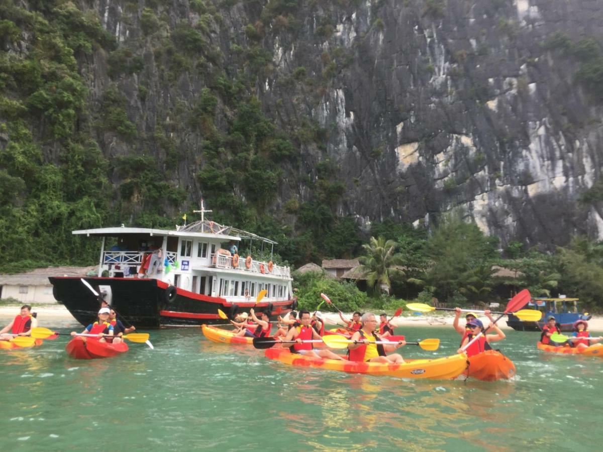 Cat Ba Bay Cruises Dong Khe Sau Exterior foto