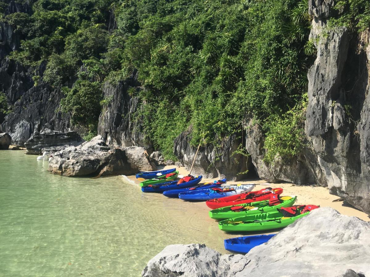 Cat Ba Bay Cruises Dong Khe Sau Exterior foto